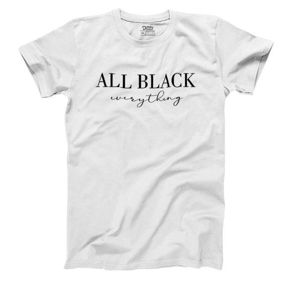 ALL BLACK graphic t-shirt - Picture 3 of 6